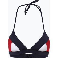 Tommy Hilfiger - Damski top do bikini, niebieski. Niebieskie topy sportowe damskie TOMMY HILFIGER, xs, bez wzorów, bez rękawów. Za 149,95 zł.