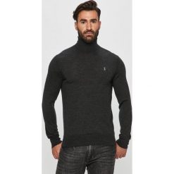 Polo Ralph Lauren - Sweter. Szare swetry męskie Polo Ralph Lauren, s, bez wzorów, z wełny, z golfem, bez kaptura. Za 689,90 zł.