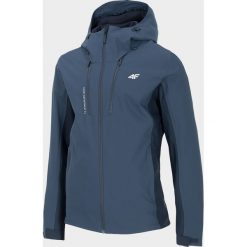 Kurtka trekkingowa męska. Pomarańczowe kurtki męskie m, bez wzorów, z kapturem. Za 349,99 zł.