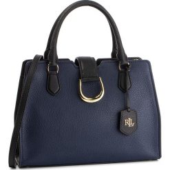 Torebka LAUREN RALPH LAUREN - Kenton 431724037009 Navy/Blk. Niebieskie torebki klasyczne damskie Lauren Ralph Lauren, bez wzorów, ze skóry, klasyczne, na ramię, bez dodatków. W wyprzedaży za 779,00 zł.