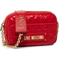 Torebka LOVE MOSCHINO - JC4002PP1ALA0500 Rosso. Czerwone torebki klasyczne damskie Love Moschino, bez wzorów, ze skóry ekologicznej, wizytowe, bez dodatków. W wyprzedaży za 449,00 zł.