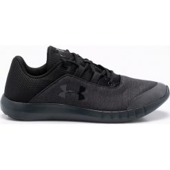 Under Armour - Buty Ua Mojo. Czarne halówki męskie marki Under Armour, z materiału, na sznurówki. W wyprzedaży za 169,90 zł.