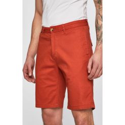 Scotch & Soda - Szorty. Pomarańczowe spodenki i szorty męskie marki Scotch & Soda, bez wzorów, z elastanu, casualowe. Za 299,90 zł.