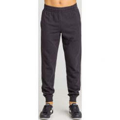 SPODNIE DRESOWE EA7 EMPORIO ARMANI. Czarne spodnie męskie EA7 Emporio Armani, na imprezę, s, z nadrukiem, z bawełny. Za 287,40 zł.