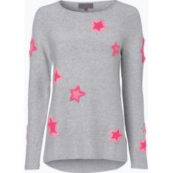 Swetry klasyczne damskie: Lieblingsstück – Sweter damski – Kija, szary