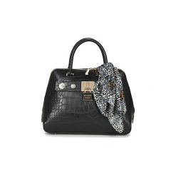Torebki do ręki Guess ANNE MARIE DOME SATCHEL. Czarne torebki klasyczne damskie Guess, z aplikacjami, do ręki, bez dodatków. Za 659,00 zł.