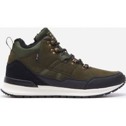 Ocieplane buty trekkingowe - Khaki. Brązowe buty trekkingowe męskie House, bez zapięcia. Za 179,99 zł.