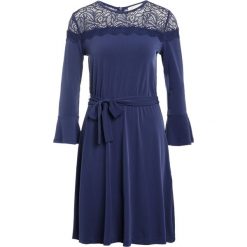 MICHAEL Michael Kors Sukienka z dżerseju true navy. Niebieskie sukienki damskie MICHAEL Michael Kors, s, bez wzorów, z elastanu, bez kołnierzyka, bez rękawów. W wyprzedaży za 368,55 zł.
