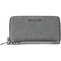 Portfele damskie: MICHAEL Michael Kors WRISTLETS FLAT CASE Portfel pewter