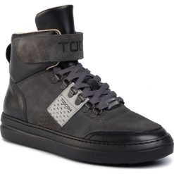 Sneakersy TOGOSHI - TG-12-03-000103 631. Szare sneakersy męskie Togoshi, na co dzień, bez wzorów, ze skóry, eleganckie, bez zapięcia. W wyprzedaży za 319,00 zł.