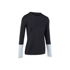 T-shirty damskie: T-SHIRT ESSENTIEL czarno-szary