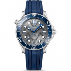 ZEGAREK OMEGA Diver 300M 210.32.42.20.06.001. Niebieskie zegarki męskie OMEGA, ze stali. Za 20500,00 zł.