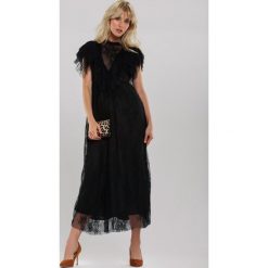 Czarna Sukienka Katalina. Czarne sukienki damskie other, s, bez wzorów, bez kołnierzyka, bez rękawów, maxi. Za 169,99 zł.