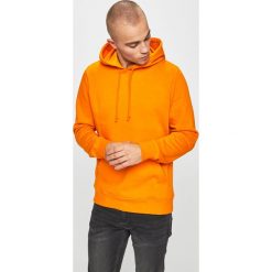 Brave Soul - Bluza. Pomarańczowe bluzy męskie Brave Soul, m, z nadrukiem, z bawełny, z kapturem, bez rękawów, z kapturem. W wyprzedaży za 39,90 zł.