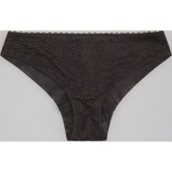 Majtki z dekoracyjnej koronki - Czarny. Czarne majtki damskie Reserved, s, z koronki. Za 29,99 zł.