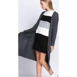 Ciemnozielony Kardigan First Date. Szare bez kategorii Born2be, xl. Za 59,99 zł.