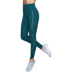 Legginsy sportowe damskie: Under Armour Legginsy damskie Breathelux Legging turkusowe r. S (1305443-716)