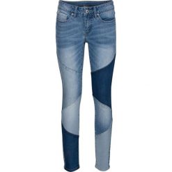 Dżinsy SKINNY w krótszej długości bonprix niebieski "stone”. Jeansy damskie bonprix. Za 109,99 zł.