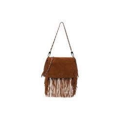 TOREBKA Gino Rossi CSN4997 Camel. Brązowe torebki klasyczne damskie Gino Rossi, bez wzorów, z zamszu, bez dodatków. Za 399,99 zł.