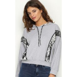 Jasnoszara Bluza West. Szare bluzy z kapturem damskie Born2be, uniwersalny. Za 89,99 zł.