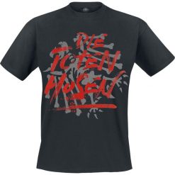 T-shirty męskie: Die Toten Hosen Schriftzug und Adler T-Shirt czarny