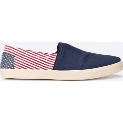 Toms - Buty CANVAS FLAG MENS AVALON SNEAKE. Brązowe buty chłopięce sportowe marki Toms, z gumy. W wyprzedaży za 139,90 zł.