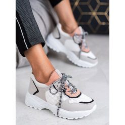 MODNE SNEAKERSY. Żółte trampki i tenisówki damskie SHELOVET. Za 99,90 zł.