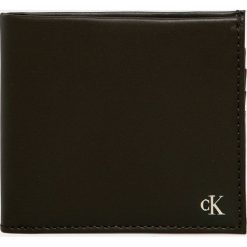 Calvin Klein Jeans - Portfel skórzany. Pomarańczowe portfele męskie Calvin Klein Jeans, bez wzorów, z jeansu. Za 269,90 zł.
