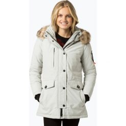 Superdry - Kurtka damska, niebieski. Niebieskie kurtki damskie marki Superdry, s, z aplikacjami, eleganckie, bez kaptura. Za 899,95 zł.