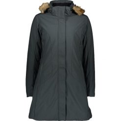 Płaszcz zimowy w kolorze szarozielonym. Szare płaszcze damskie CMP Women, na zimę, s, bez wzorów, z tkaniny, sportowe. W wyprzedaży za 365,95 zł.