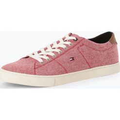 Tommy Hilfiger - Tenisówki męskie, czerwony. Czerwone trampki męskie TOMMY HILFIGER, bez wzorów, bez zapięcia. Za 339,95 zł.