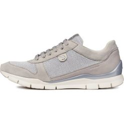 Geox tenisówki damskie Sukie 38 szary. Szare trampki i tenisówki damskie Geox, bez wzorów, bez zapięcia. W wyprzedaży za 269,00 zł.