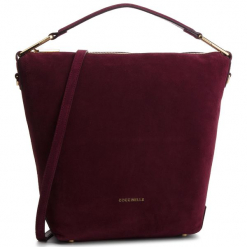 Torebka COCCINELLE - CD1 Liya Suede E1 CD1 13 01 01 Grape/Grape R04. Czerwone torebki klasyczne damskie Coccinelle, ze skóry. Za 1399,90 zł.