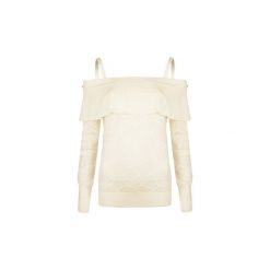 Swetry Patrizia Pepe 8M0624/A3AI-W146. Brązowe swetry damskie Patrizia Pepe, m, bez wzorów, bez rękawów, bez kaptura. Za 399,00 zł.