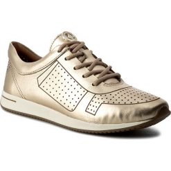 Sneakersy CRAVO CANELA - 97624-1 Champagne. Żółte sneakersy damskie Cravo Canela, na co dzień, bez wzorów, ze skóry, bez obcasa, na płaskiej podeszwie, bez zapięcia. W wyprzedaży za 189,00 zł.