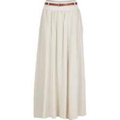 Spódnica maxi bonprix beżowy. Spódniczki damskie bonprix. Za 89,99 zł.