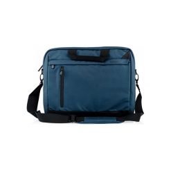 MODECOM ABERDEEN 15 TOR-MC-ABERDEEN-15-BLU NIEBIESKA. Niebieskie torby na laptopa Modecom, w paski, z nylonu, eleganckie. Za 117,41 zł.