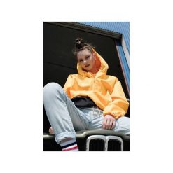 Softshell yellow hoodie. Żółte bluzy damskie Rest_factory, s, z aplikacjami, z poliesteru, bez rękawów, bez kaptura. Za 289,00 zł.