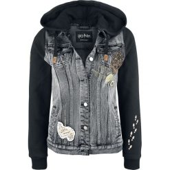 Kurtki damskie: Harry Potter I Solemnly Swear Kurtka damska jeans czarny