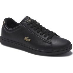 LACOSTE CARNABY EVO 0120 1 SFA > 740SFA0007-02H. Buty sportowe damskie Lacoste, bez wzorów, ze skóry, sportowe, tenisowe, Lacoste Carnaby Evo. Za 499,99 zł.