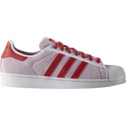 Buty adidas Superstar Adicolor "Collegiate Red" (S76502). Czerwone halówki męskie Adidas, z materiału, adidas superstar. Za 199,99 zł.