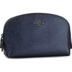 Kosmetyczka COACH - Metlc Cos Cse 17 59957 GMECK Gm/Metallic Midnight Navy. Niebieskie kosmetyczki męskie Coach, bez wzorów, ze skóry. Za 319,00 zł.
