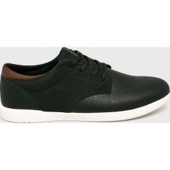 Jack & Jones - Buty. Czarne buty sportowe męskie Jack & Jones, z gumy, na sznurówki. Za 219,90 zł.