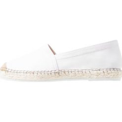 Fred de la Bretoniere Espadryle white. Białe espadryle damskie marki Fred de la Bretoniere, ze skóry. Za 419,00 zł.