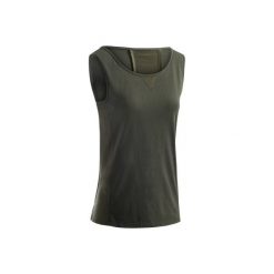 Koszulka 900 Gym. Brązowe bluzki sportowe damskie DOMYOS, l. W wyprzedaży za 24,99 zł.
