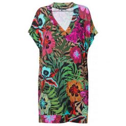 Desigual Sukienka Damska Top Xenia L Wielo Barwny. Szare topy damskie marki Desigual, l, bez wzorów, z bawełny, bez kołnierzyka. Za 199,00 zł.