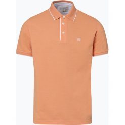 Nils Sundström - Męska koszulka polo, pomarańczowy. Pomarańczowe koszulki męskie marki Nils Sundström, s, bez wzorów, bez rękawów. Za 129,95 zł.