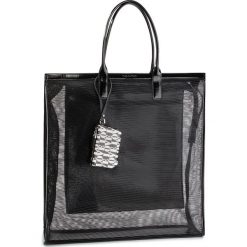 Torebka CALVIN KLEIN - Interlock Xl Shopper K60K605773 001. Czarne torby damskie na zakupy Calvin Klein, bez wzorów, ze skóry ekologicznej, bez dodatków. Za 399,00 zł.