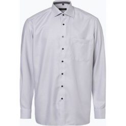 Eterna Comfort Fit - Koszula męska – niewymagająca prasowania, szary. Szare koszule męskie marki Eterna Comfort Fit, m, bez wzorów, z tkaniny, bez kołnierzyka, bez rękawów. Za 249,95 zł.