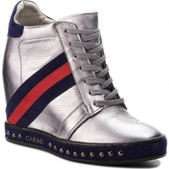 Sneakersy CARINII - B4476 L91-H40-L93-C98. Szare sneakersy damskie Carinii, z materiału. W wyprzedaży za 249,00 zł.